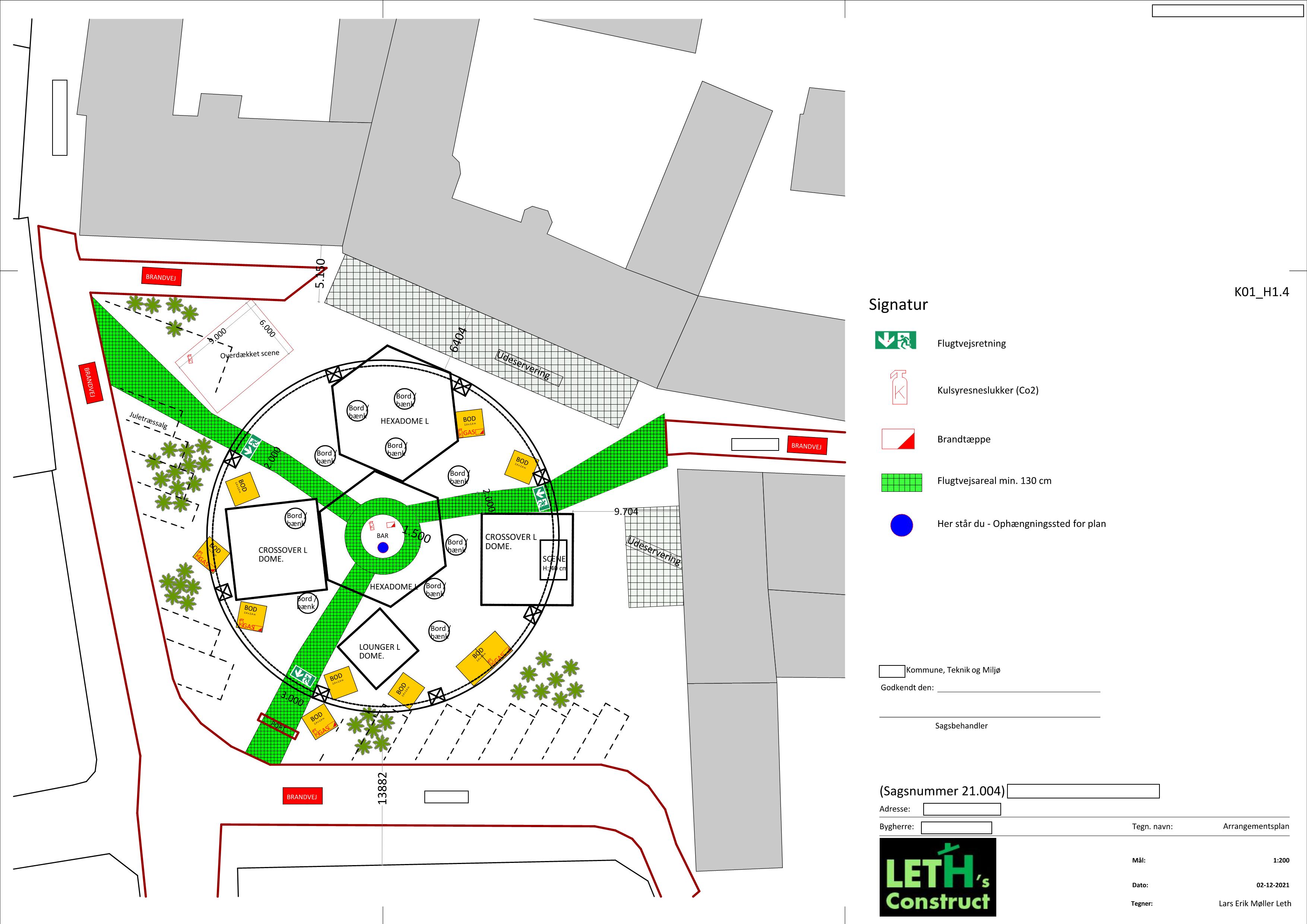 Arrangementsplan Byfest, koncert, indvielse m.m,
